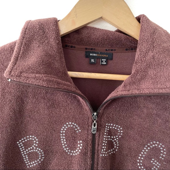 Brown Terrycloth BCBG Sweatsuit - Picture 7 of 7